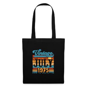 July 1975, July 1975 Birthday Gift. - Tote Bag - black - Front