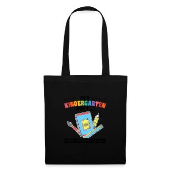 Kindergartenkind Kindergarten Kindergartenanfang G - Stoffbeutel - Schwarz - Vorne