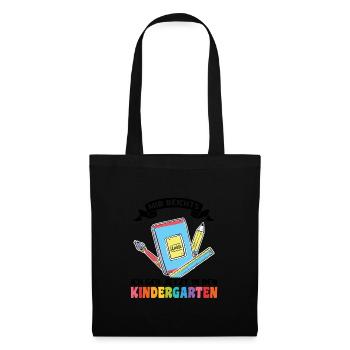 Kindergartenanfang Kindergarten Kindergartenkind G - Stoffbeutel - Schwarz - Vorne