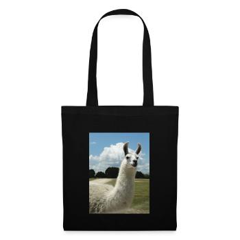 lama, alpaca, alpaca love, gift - Tote Bag - black - Front