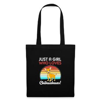 Chihuahua Daughter Mother Mother's Day - Tote Bag - black - Front