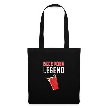Beerpong Beer Pong Beer Pong Legend - Tote Bag - black - Front