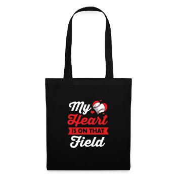 Baseball - Tote Bag - black - Front