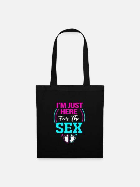 Gender Reveal - Stoffbeutel - Schwarz