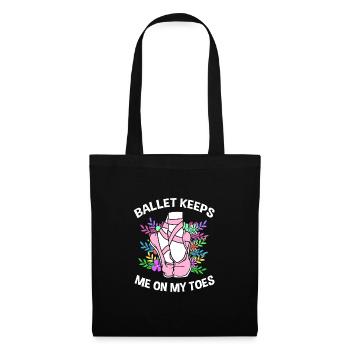 Ballet Ballet Dancer - Tote Bag - black - Front