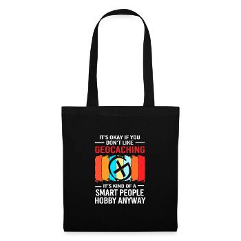 Geocaching Geocache Geocacher - Tote Bag - black - Front