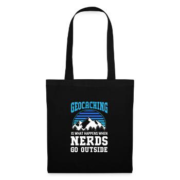 Geocaching Geocache Geocacher - Tote Bag - black - Front