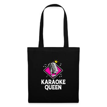 Karaoke Queen - Tote Bag - black - Front
