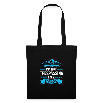 Geologist - Tote Bag - black - Front