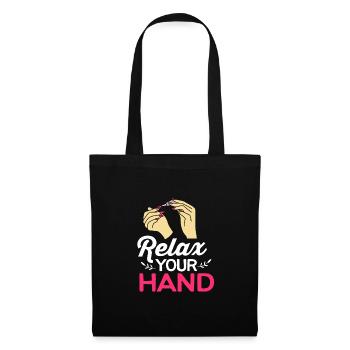 Nail Designer Nail Cosmetics Beautician - Tote Bag - black - Front