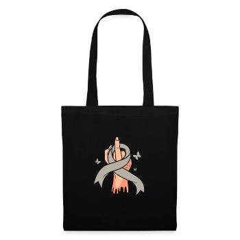 Brain Tumor Tumor Brain Cancer Survivor - Tote Bag - black - Front