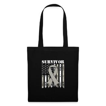 brain tumor tumor brain - Tote Bag - black - Front