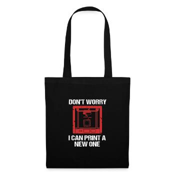 3D Printing - Tote Bag - black - Front