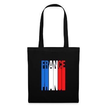 France - Tote Bag - black - Front