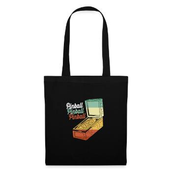 Flipper Boîte de flipper - Sac en tissu - noir - Devant
