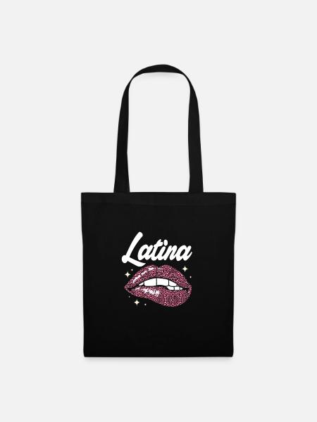 Latina Mutter - Stoffbeutel - Schwarz