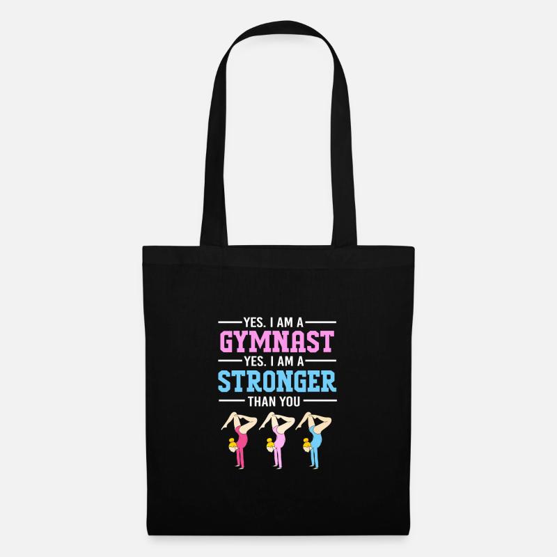 Turner Leichtathletik Gymnastik - Stoffbeutel - Schwarz