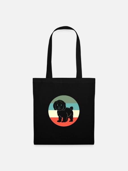 Goldendoodle - Stoffbeutel - Schwarz