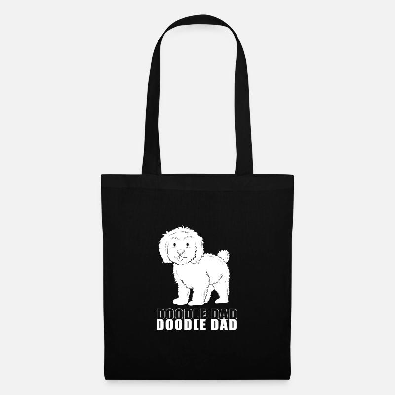Goldendoodle - Stoffbeutel - Schwarz