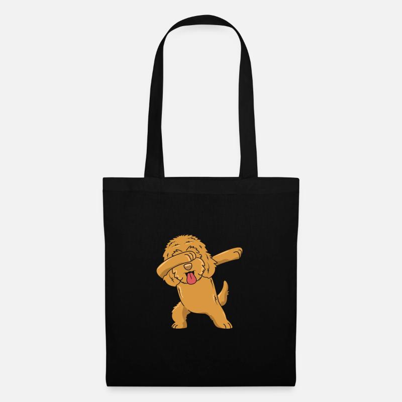 Goldendoodle - Stoffbeutel - Schwarz