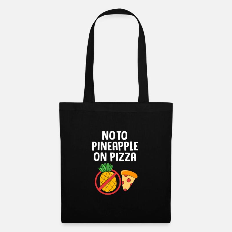 Pizza Hawaii - Stoffbeutel - Schwarz