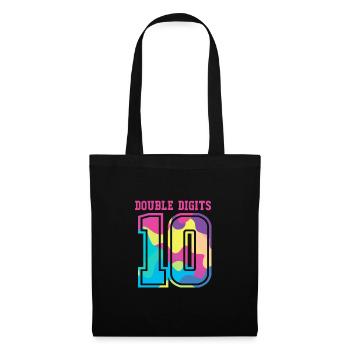 10th Birthday Ten Year of Birth Date of Birth Date of Birth - Tote Bag - black - Front