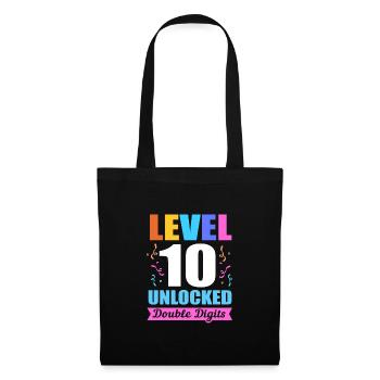 23rd Birthday Ten Year of Birth Date of Birth Date of Birth - Tote Bag - black - Front