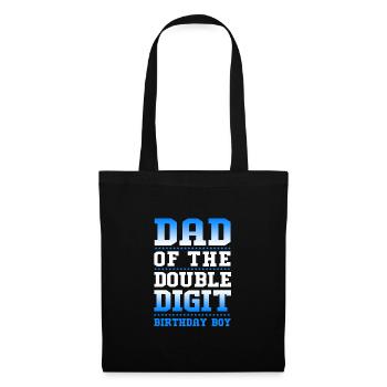 21st birthday Ten year of birth Date of birth - Tote Bag - black - Front