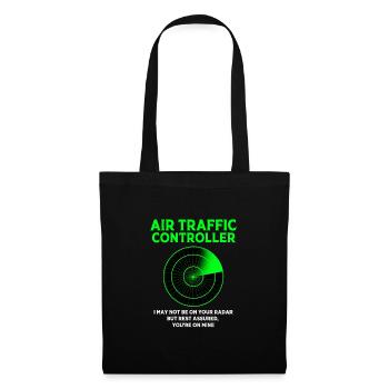 Air traffic controller - Tote Bag - black - Front