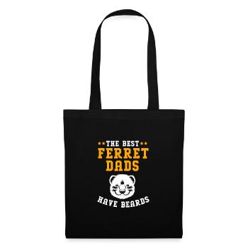 Furet - Sac en tissu - noir - Devant