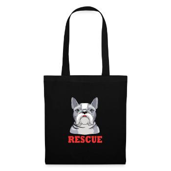 Dog Rescue Animal Rights Animal Rescue Animal Shelter - Tote Bag - black - Front