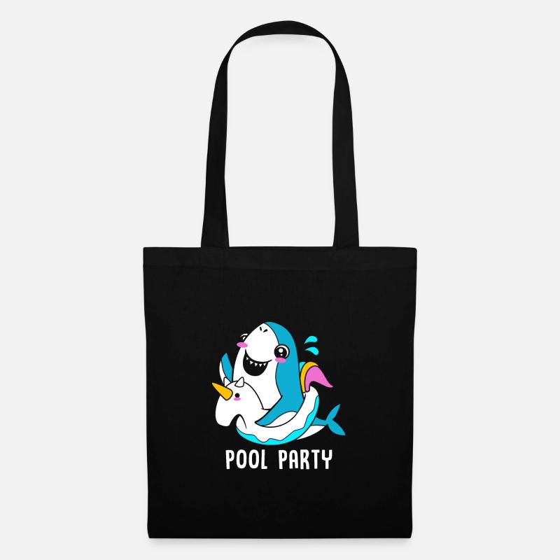 Pool Party - Stoffbeutel - Schwarz
