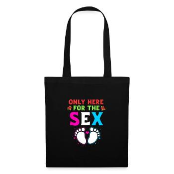 Christmas Gender Reveal Newborn Baby Sayings - Tote Bag - black - Front