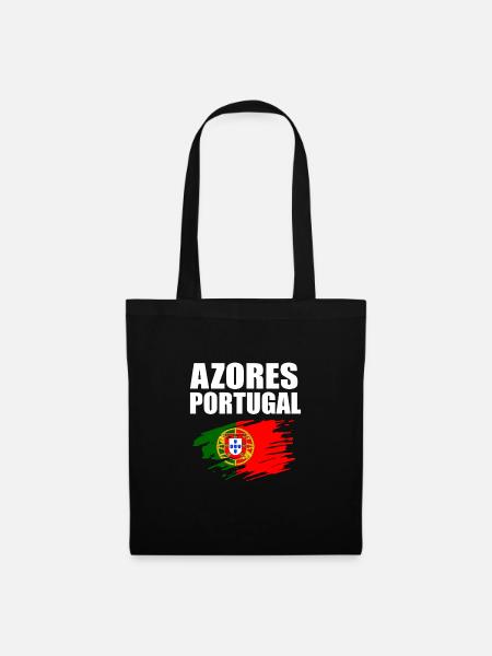 Portugal - Stoffbeutel - Schwarz