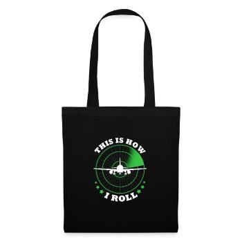 Pilot Airplane - Tote Bag - black - Front