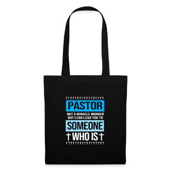 Pastor - Tote Bag - black - Front