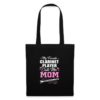 Clarinet - Tote Bag - black - Front