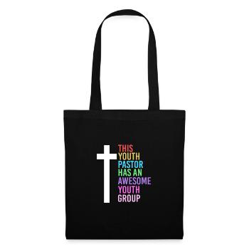 Youth pastor - Tote Bag - black - Front