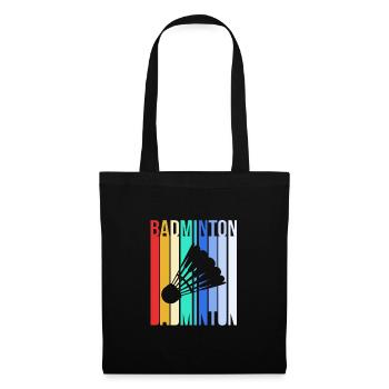 Badminton - Tote Bag - black - Front