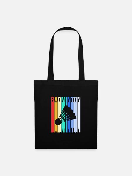 Badminton - Sac en tissu - noir