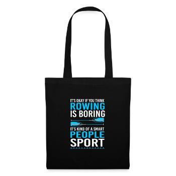 Rowing Team Rowing Rowing Rowing Boat Rowers - Tote Bag - black - Front