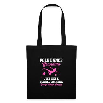 Pole Dance - Stoffbeutel - Schwarz - Vorne