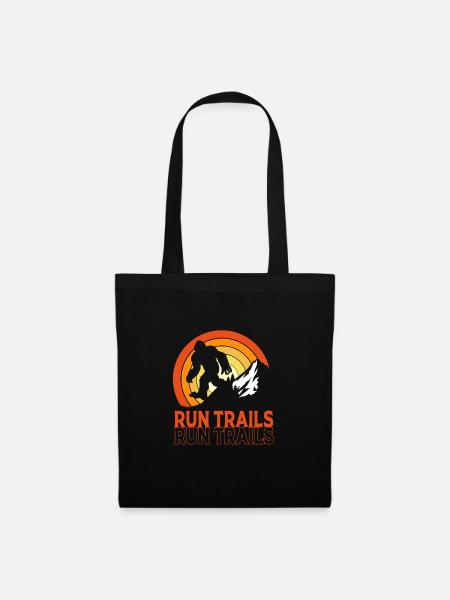 Trailrunning - Stoffbeutel - Schwarz