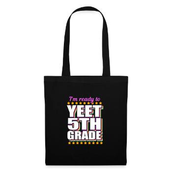 5th Grade - Tote Bag - black - Front