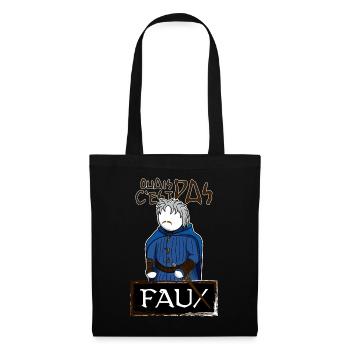 Perceval : Ouais C'est Pas Faux - Sac en tissu - noir - Devant