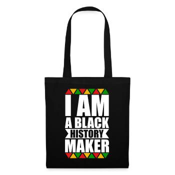 I am a black history maker - Tote Bag - black - Front