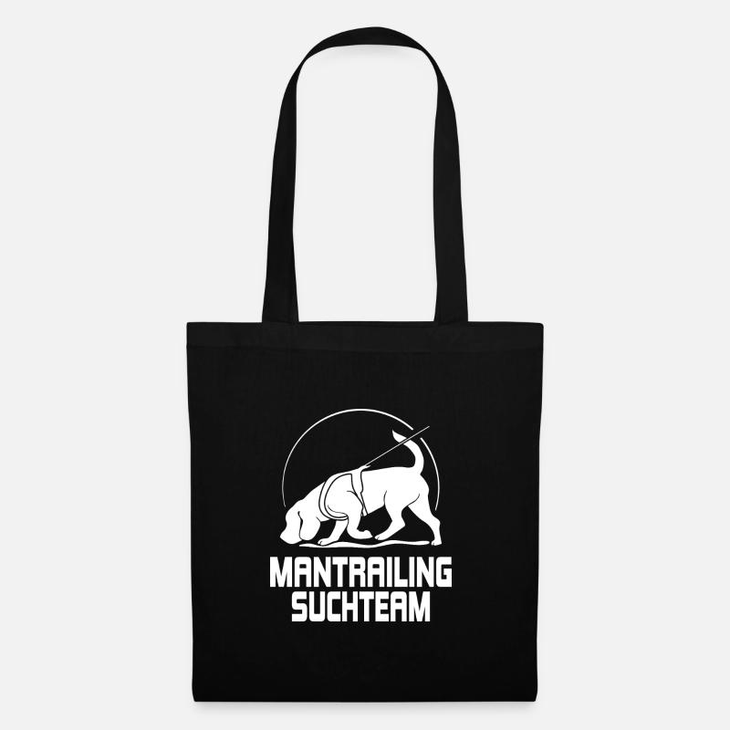Mantrailing Suchteam Hundesport Hunde Wilsigns - Stoffbeutel - Schwarz
