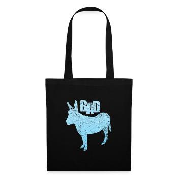 Badass - Stoffbeutel - Schwarz - Vorne