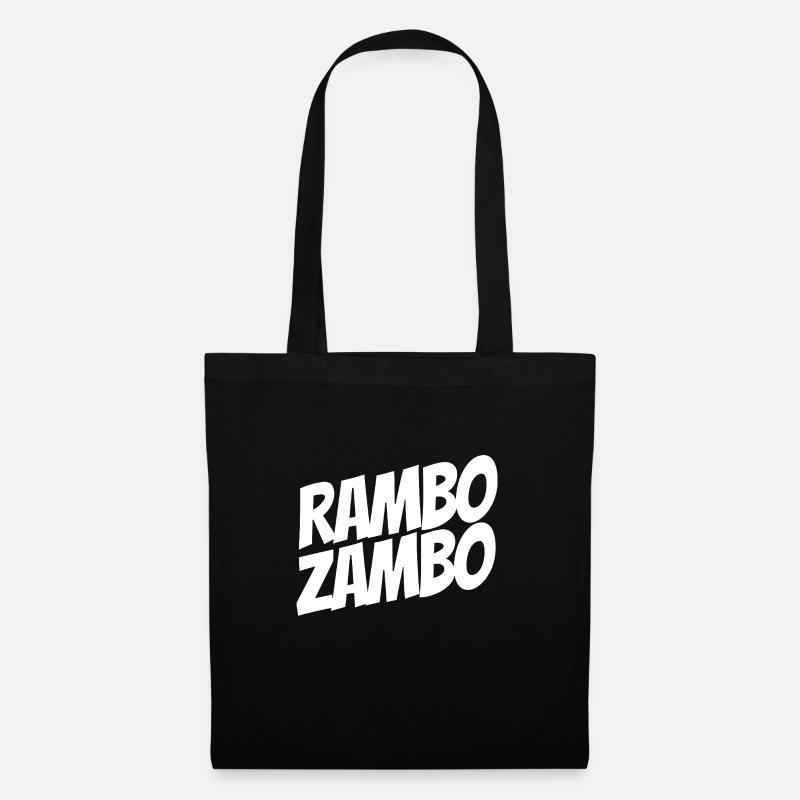 Rambo Zambo - Party Geschenk - Stoffbeutel - Schwarz
