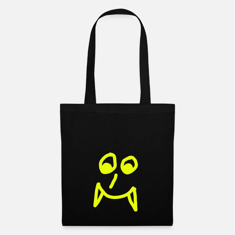 Vampire's face - Tote Bag - black